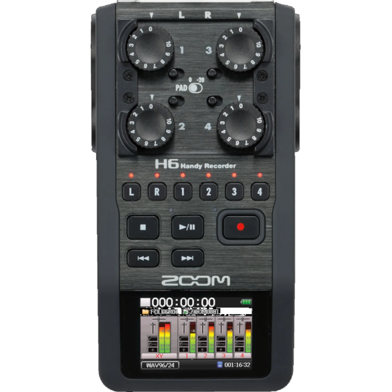 Zoom H6 Digital Recorder Zoom H6 Digital Recorder